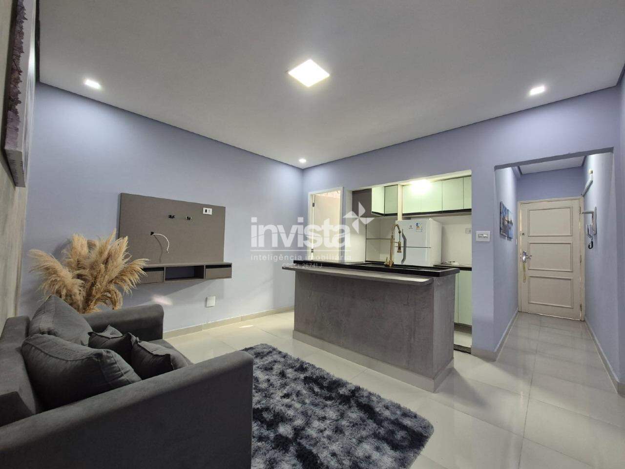 C&oacute;digo: 43472 R$ 395.000,00 Apartamento &agrave; venda em Santos-SP no bairro Boqueir&atilde;o, com 1 dormit&oacute;rio e 40m&sup2; 40 m&sup2; 1 quarto 1 vaga - Santos