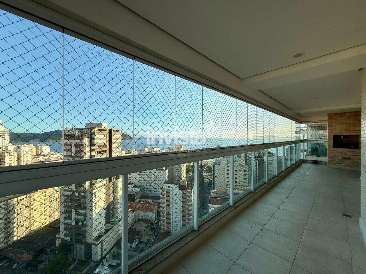 C&oacute;digo: 43475 R$ 20.000,00 Apartamento para alugar em Santos-SP no bairro Embar&eacute;, com 3 dormit&oacute;rios e 190m&sup2; 190 m&sup2; 3 quartos 3 vagas - Santos