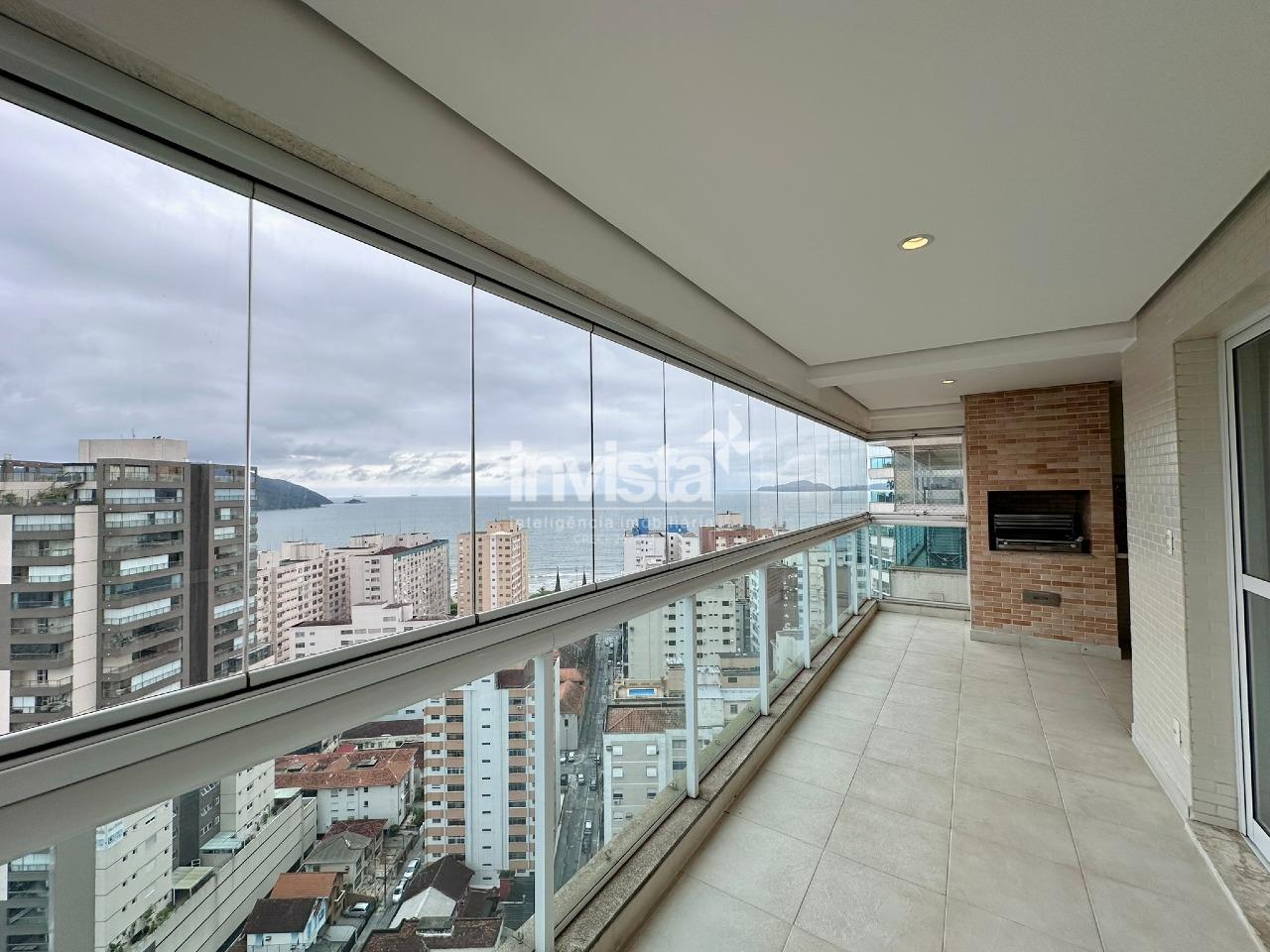 Apartamento 3 Su&iacute;tes para Alugar no Embar&eacute; em Santos - Santos