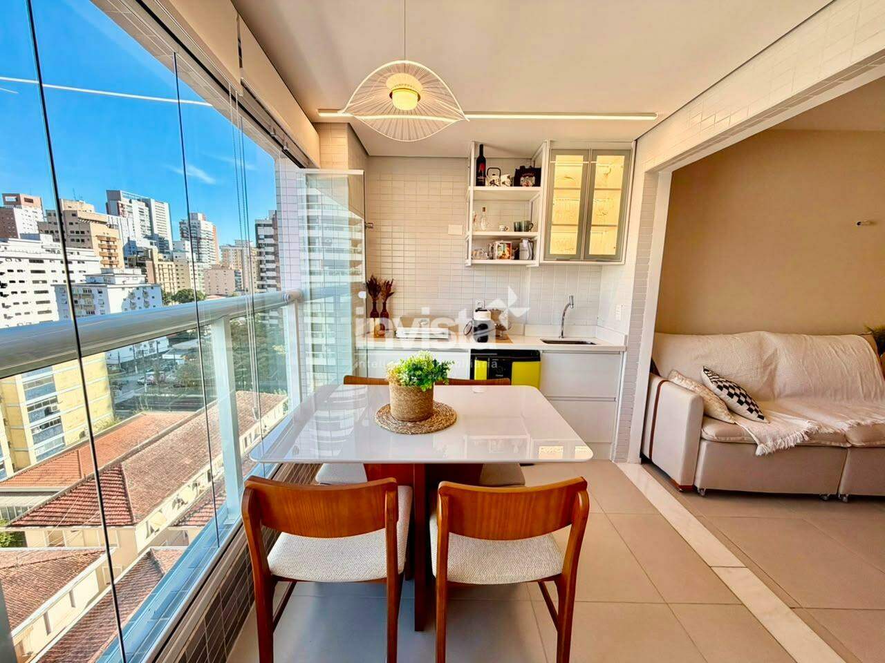C&oacute;digo: 43489 R$ 1.100.000,00 Apartamento &agrave; venda em Santos-SP no bairro Boqueir&atilde;o, com 2 dormit&oacute;rios e 66m&sup2; 66 m&sup2; 2 quartos 1 vaga - Santos