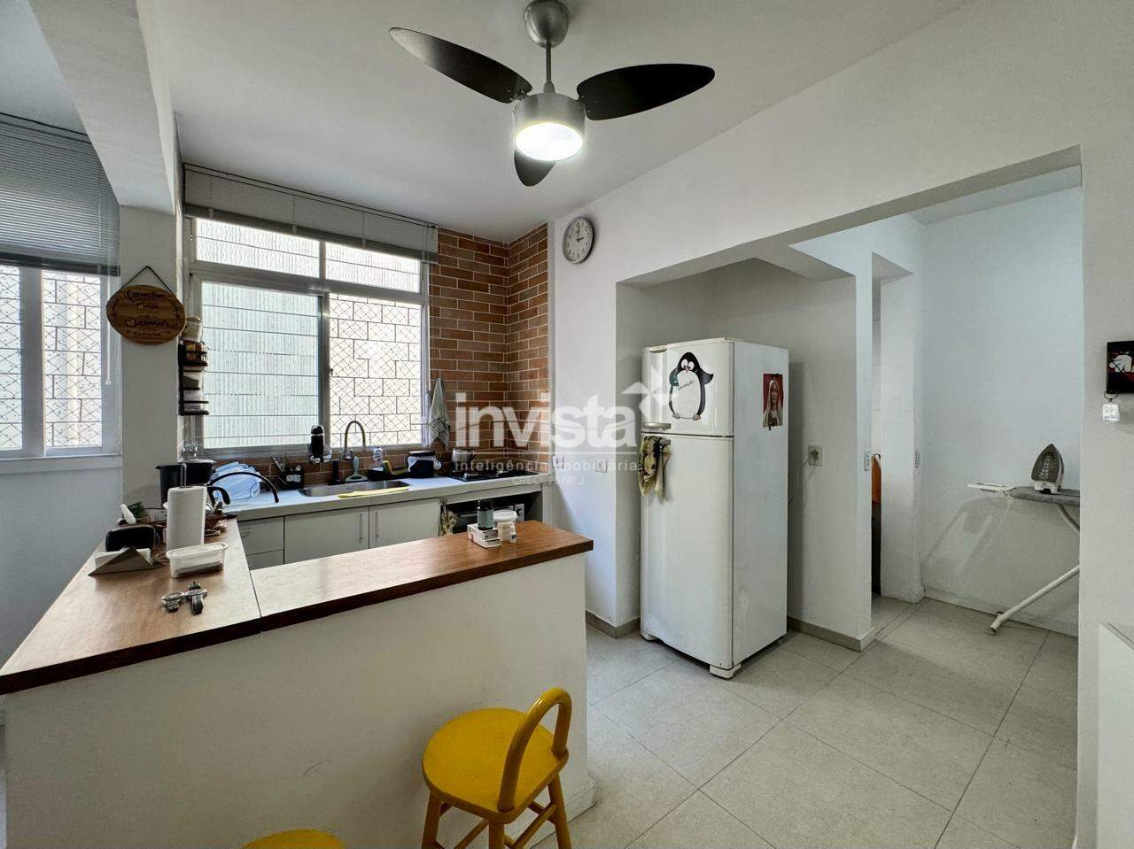 Apartamento &agrave; venda no bairro Pomp&eacute;ia - Santos
