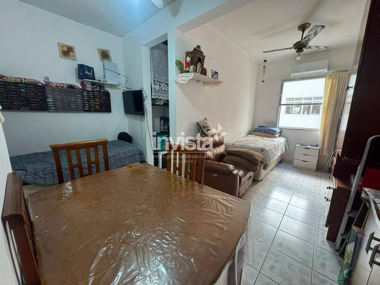 C&oacute;digo: 43503 R$ 320.000,00 Apartamento &agrave; venda em Santos-SP no bairro Aparecida, com 1 dormit&oacute;rio e 30m&sup2; 30 m&sup2; 1 quarto 1 vaga - Santos