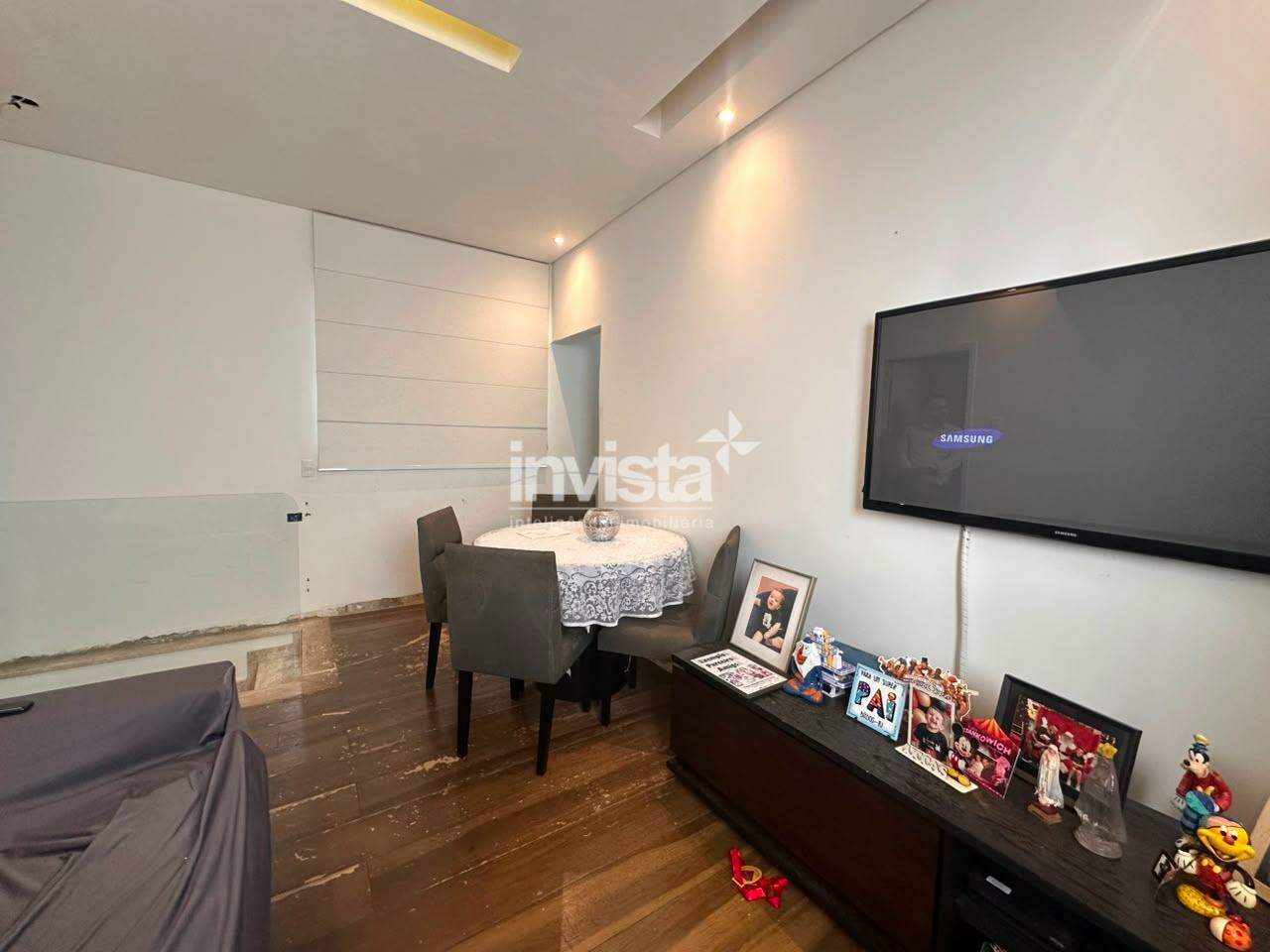 Casa Sobreposta Alta Mobiliada para Aluguel: 75m&sup2;, 2 Quartos no Campo Grande | Santos-SP - Santos