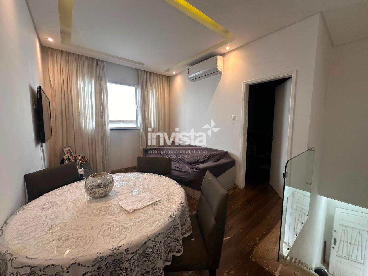 C&oacute;digo: 43511 R$ 4.000,00 Casa Sobreposta Alta para alugar em Santos-SP no bairro Campo Grande, com 2 dormit&oacute;rios e 75m&sup2; 75 m&sup2; 2 quartos 1 vaga - Santos