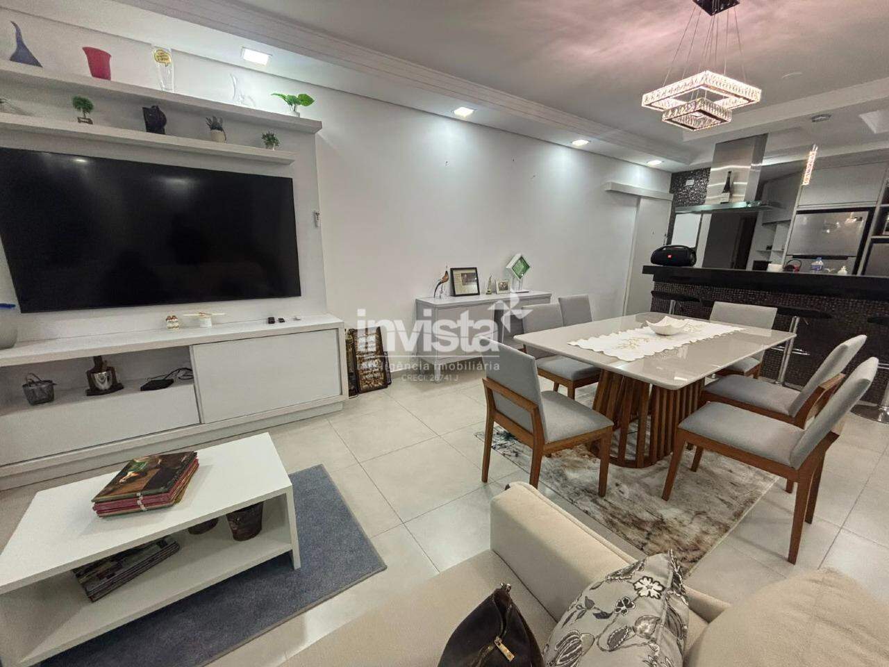 C&oacute;digo: 43512 R$ 2.200.000,00 Apartamento &agrave; venda em Santos-SP no bairro Boqueir&atilde;o, com 3 dormit&oacute;rios e 160m&sup2; 160 m&sup2; 3 quartos 1 vaga - Santos