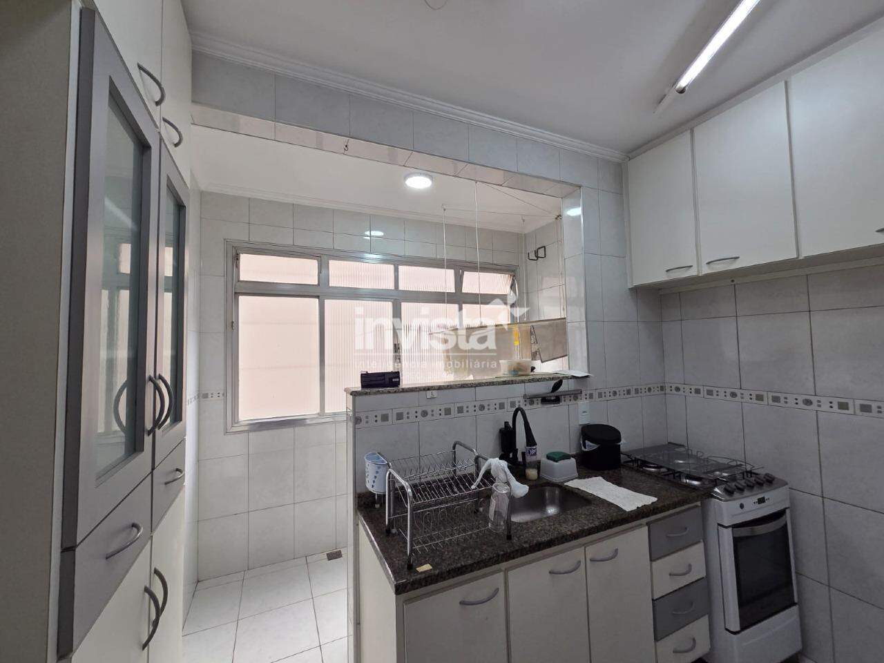 Apartamento para aluguel no bairro Boqueir&atilde;o - Santos