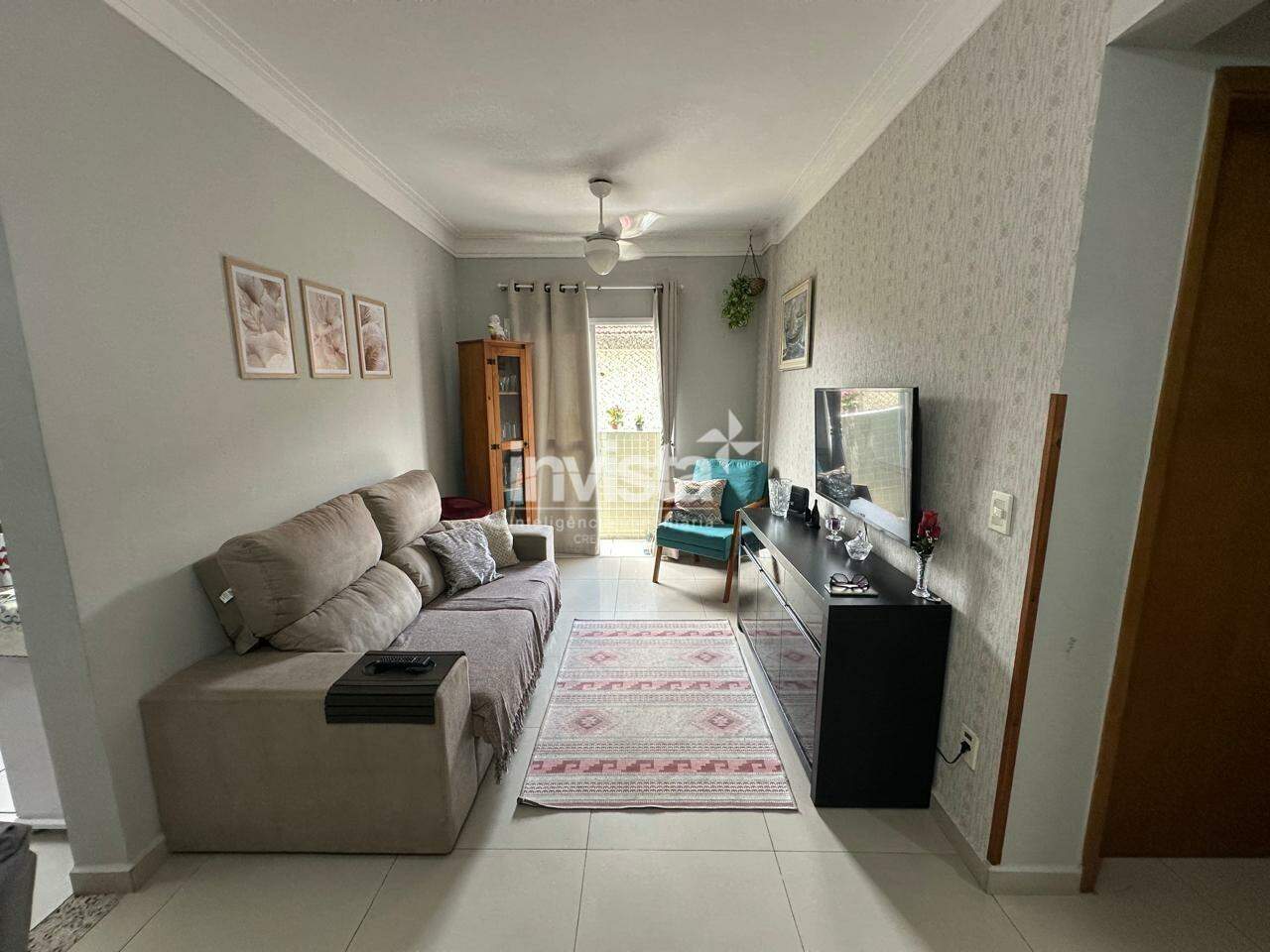 C&oacute;digo: 43524 R$ 4.000,00 Apartamento para alugar em Santos-SP no bairro Vila Mathias, com 2 dormit&oacute;rios e 65m&sup2; 65 m&sup2; 2 quartos 1 vaga - Santos