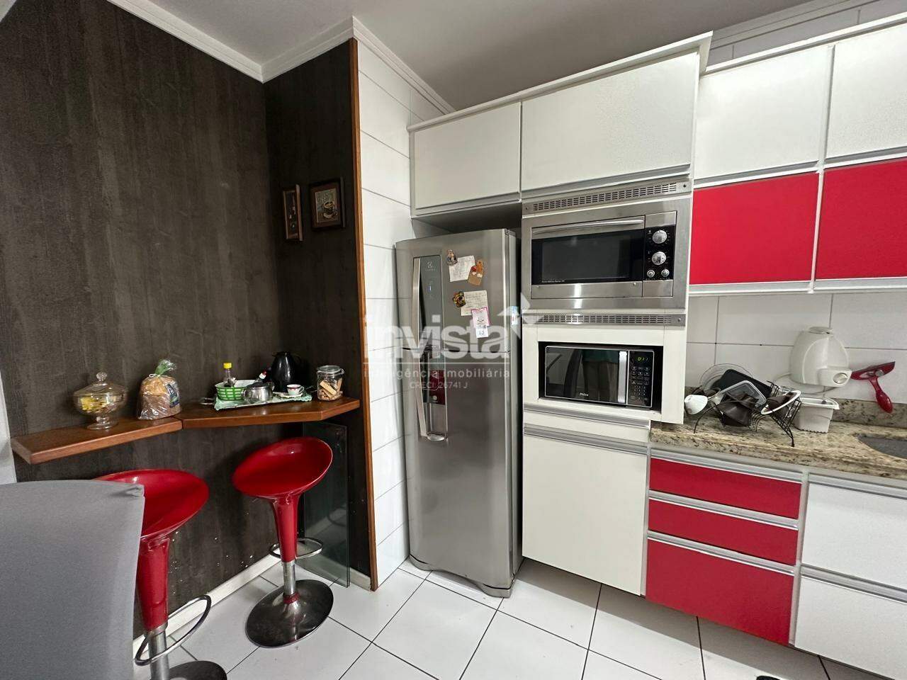 Apartamento para loca&ccedil;&atilde;o no bairro Vila Mathias - Santos