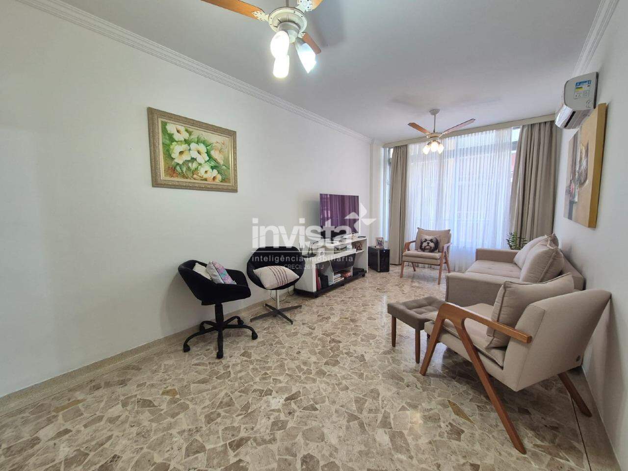 C&oacute;digo: 43540 R$ 650.000,00 Apartamento &agrave; venda em Santos-SP no bairro Gonzaga, com 1 dormit&oacute;rio e 70m&sup2; 70 m&sup2; 1 quarto 1 vaga - Santos