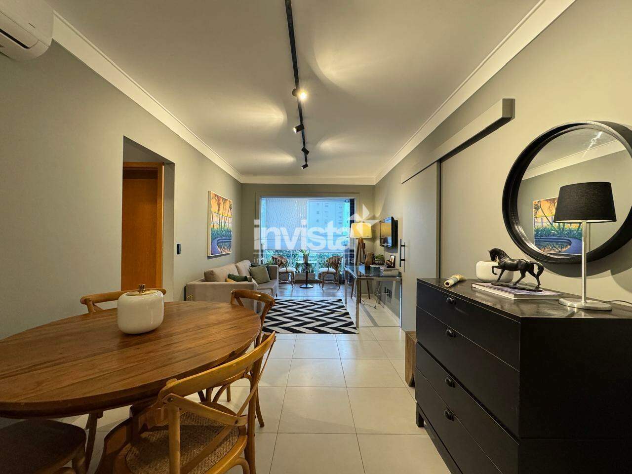 C&oacute;digo: 43548 R$ 7.300,00 Apartamento para alugar em Santos-SP no bairro Boqueir&atilde;o, com 2 dormit&oacute;rios e 101m&sup2; 101 m&sup2; 2 quartos 1 vaga - Santos