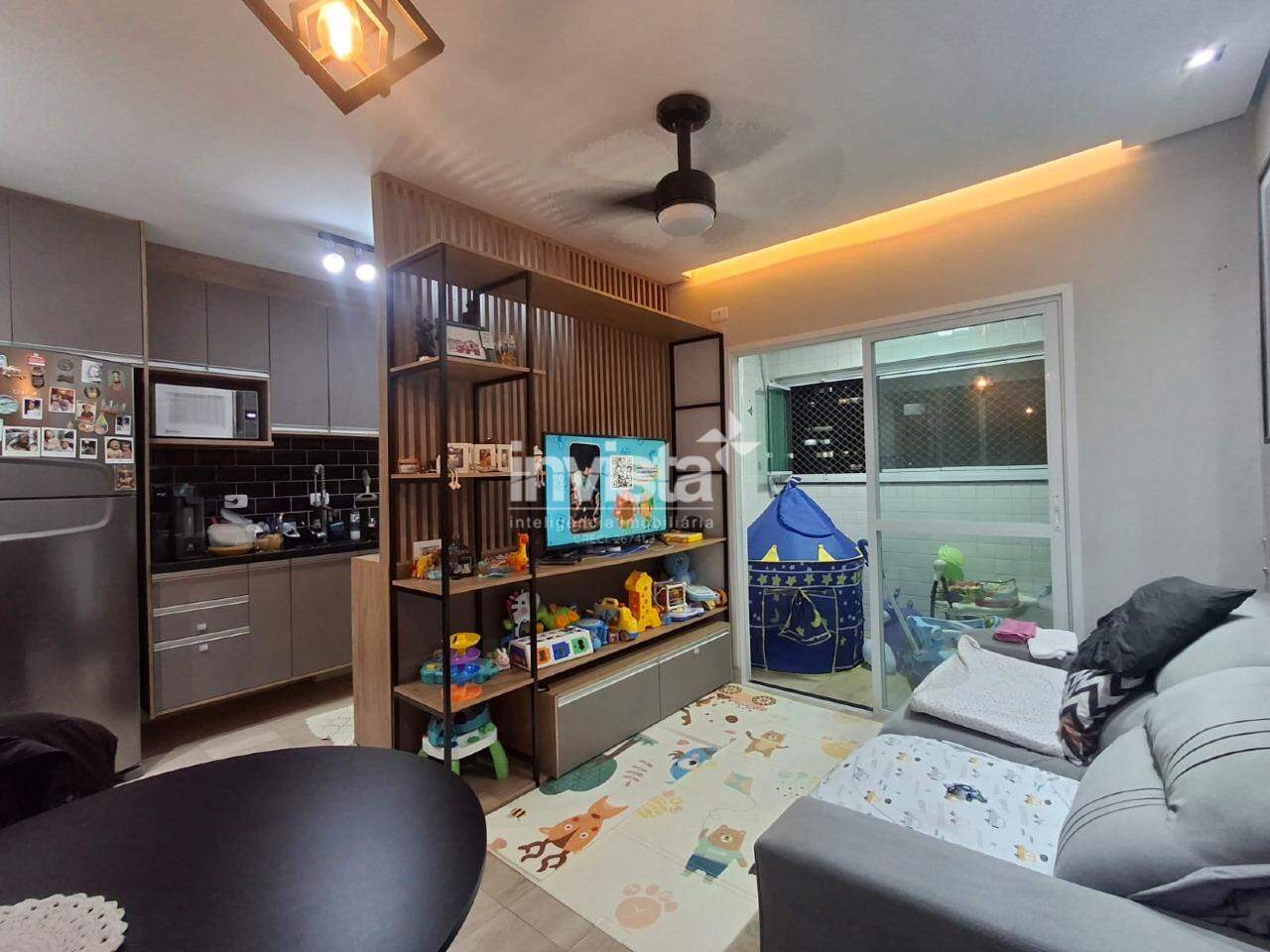 C&oacute;digo: 43556 R$ 460.000,00 Apartamento &agrave; venda em Santos-SP no bairro Macuco, com 1 dormit&oacute;rio e 40m&sup2; 40 m&sup2; 1 quarto 0 vagas - Santos