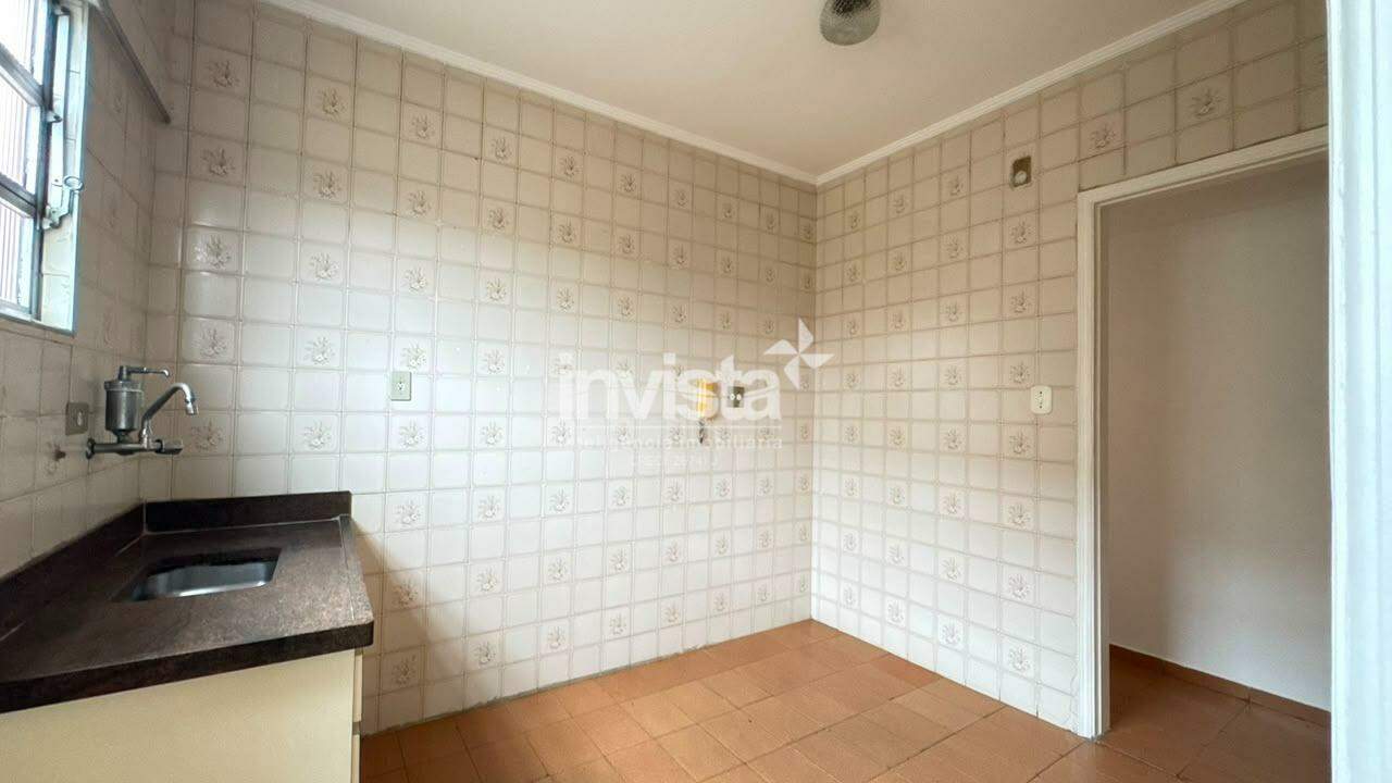 Apartamento para aluguel no bairro Macuco - Santos