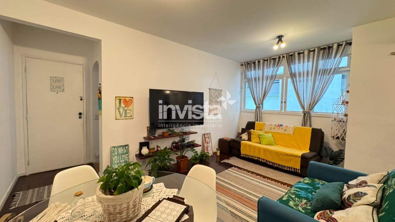 C&oacute;digo: 43565 R$ 4.500,00 Apartamento para alugar em Santos-SP no bairro Pomp&eacute;ia, com 2 dormit&oacute;rios e 90m&sup2; 90 m&sup2; 2 quartos 1 vaga - Santos
