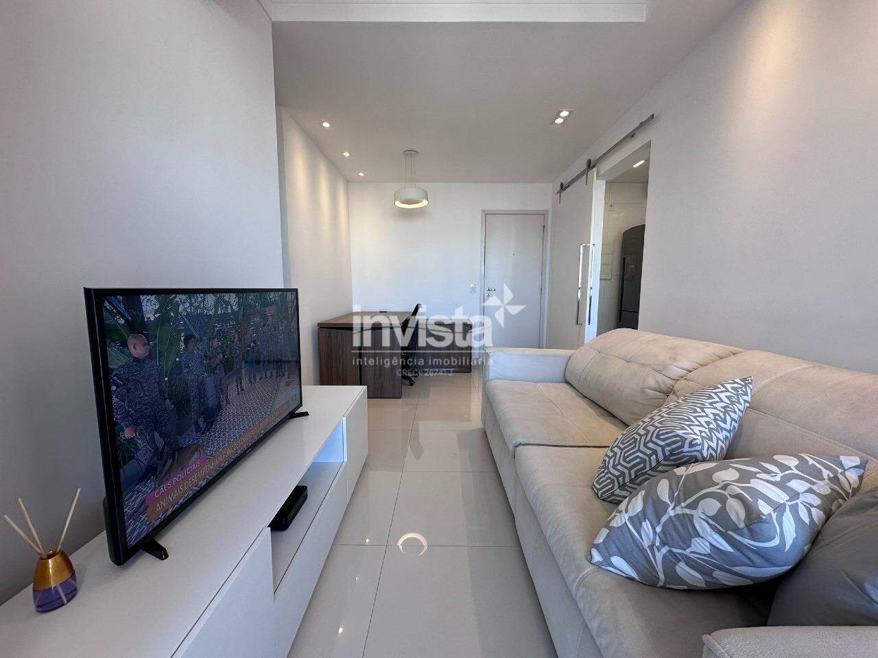 C&oacute;digo: 43567 R$ 4.000,00 Apartamento para alugar em Santos-SP no bairro Macuco, com 1 dormit&oacute;rio e 50m&sup2; 50 m&sup2; 1 quarto 1 vaga - Santos