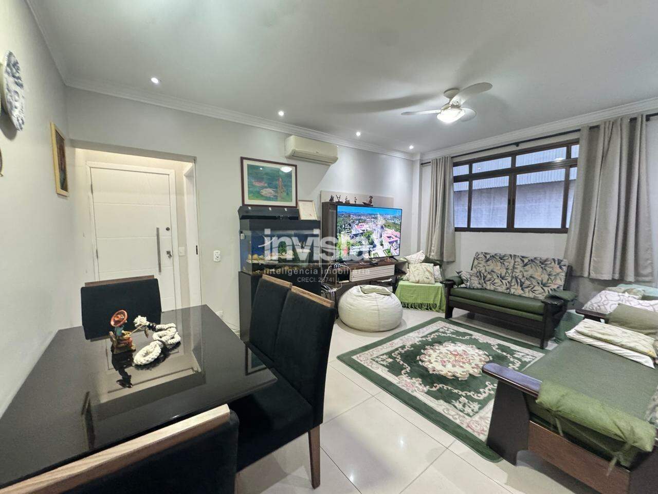 C&oacute;digo: 43569 R$ 620.000,00 Apartamento &agrave; venda em Santos-SP no bairro Campo Grande, com 3 dormit&oacute;rios e 104m&sup2; 104 m&sup2; 3 quartos 1 vaga - Santos