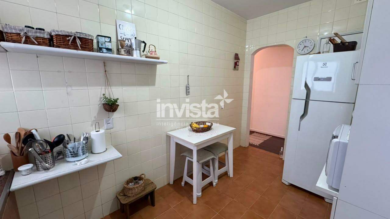 Apartamento &agrave; venda no bairro Pomp&eacute;ia - Santos