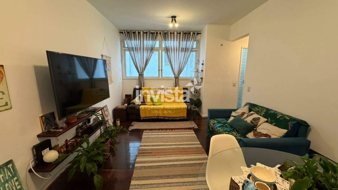 C&oacute;digo: 43570 R$ 800.000,00 Apartamento &agrave; venda em Santos-SP no bairro Pomp&eacute;ia, com 2 dormit&oacute;rios e 90m&sup2; 90 m&sup2; 2 quartos 1 vaga - Santos