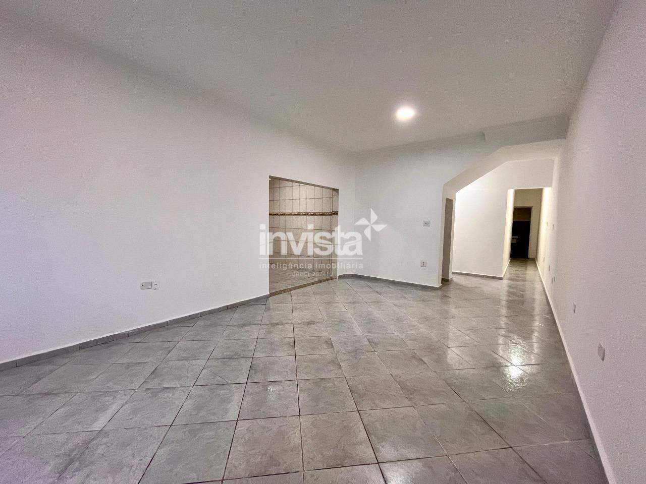 C&oacute;digo: 43572 R$ 3.800,00 Casa para alugar em Santos-SP no bairro Marap&eacute;, com 3 dormit&oacute;rios e 90m&sup2; 90 m&sup2; 3 quartos 1 vaga - Santos