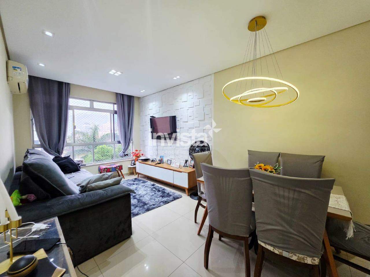 C&oacute;digo: 43573 R$ 739.000,00 Apartamento &agrave; venda em Santos-SP no bairro Pomp&eacute;ia, com 2 dormit&oacute;rios e 95m&sup2; 95 m&sup2; 2 quartos 1 vaga - Santos