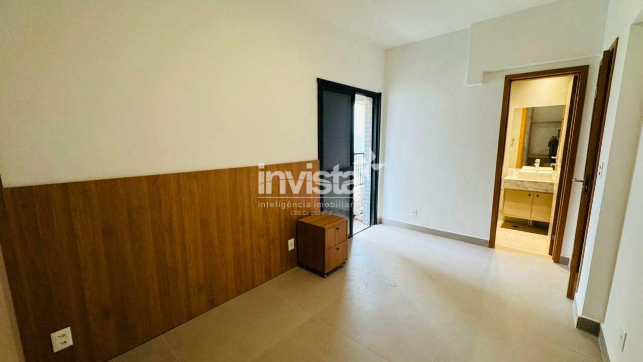APARTAMENTO NOVO PARA LOCA&Ccedil;&Atilde;O | 2 DORMIT&Oacute;RIOS (1 SU&Iacute;TE) | JOS&Eacute; MENINO | 1 QUADRA DA PRAIA - Santos