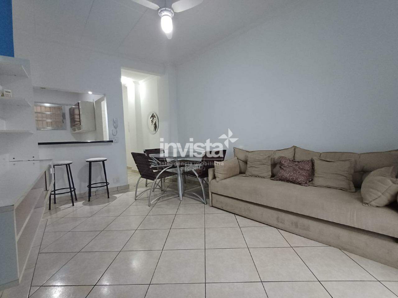 C&oacute;digo: 43582 R$ 3.400,00 Apartamento para alugar em Santos-SP no bairro Jos&eacute; Menino, com 1 dormit&oacute;rio e 83m&sup2; 83 m&sup2; 1 quarto 1 vaga - Santos