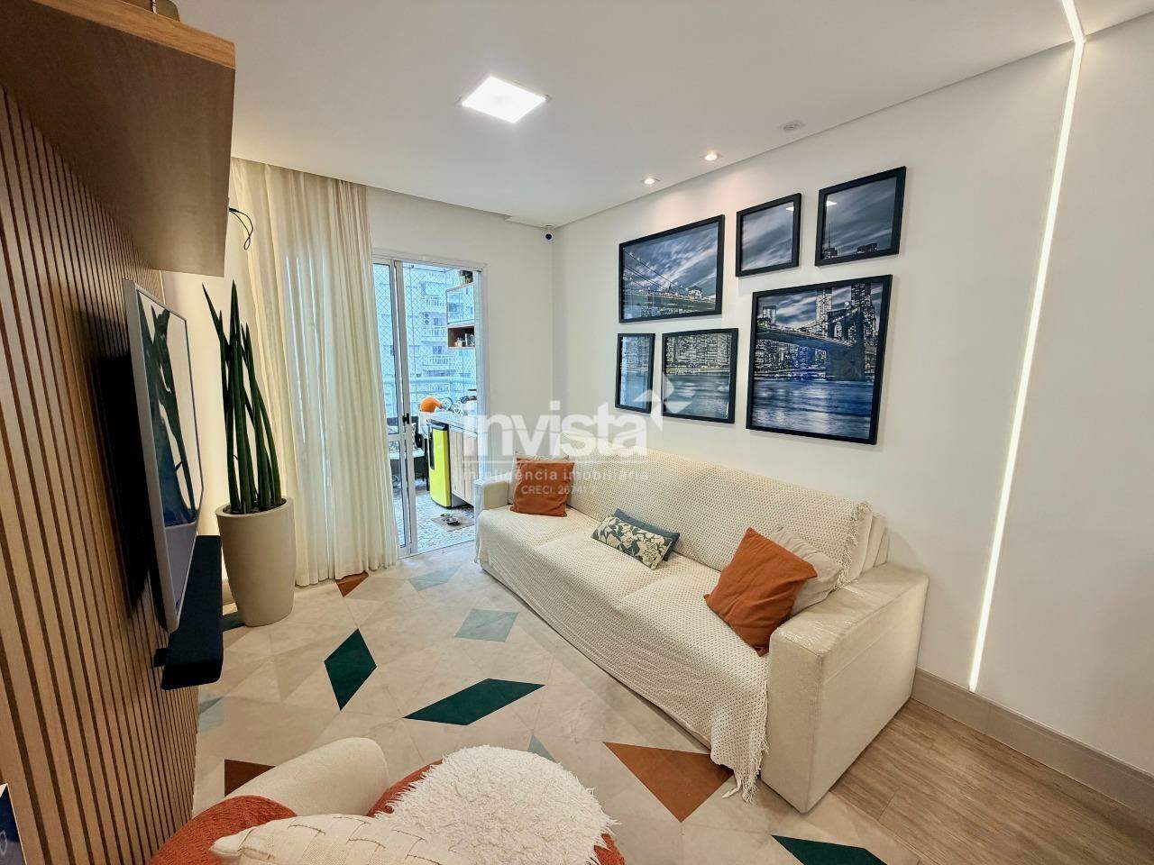Apartamento &agrave; venda no bairro Marap&eacute; - Santos