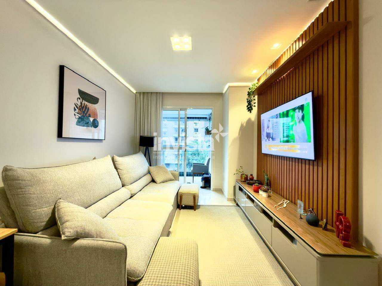 C&oacute;digo: 43598 R$ 1.100.000,00 Apartamento &agrave; venda em Santos-SP no bairro Campo Grande, com 3 dormit&oacute;rios e 90m&sup2; 90 m&sup2; 3 quartos 2 vagas - Santos
