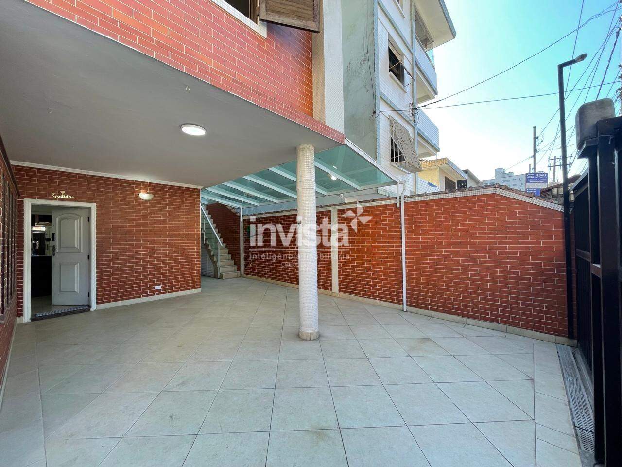 C&oacute;digo: 43599 R$ 7.900,00 Casa para alugar em Santos-SP no bairro Ponta da Praia, com 3 dormit&oacute;rios e 150m&sup2; 150 m&sup2; 3 quartos 2 vagas - Santos