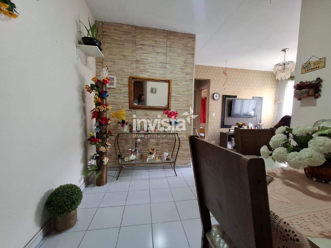 Apartamento &agrave; venda em Santos com 2 dormit&oacute;rios e vaga de garagem - Santos