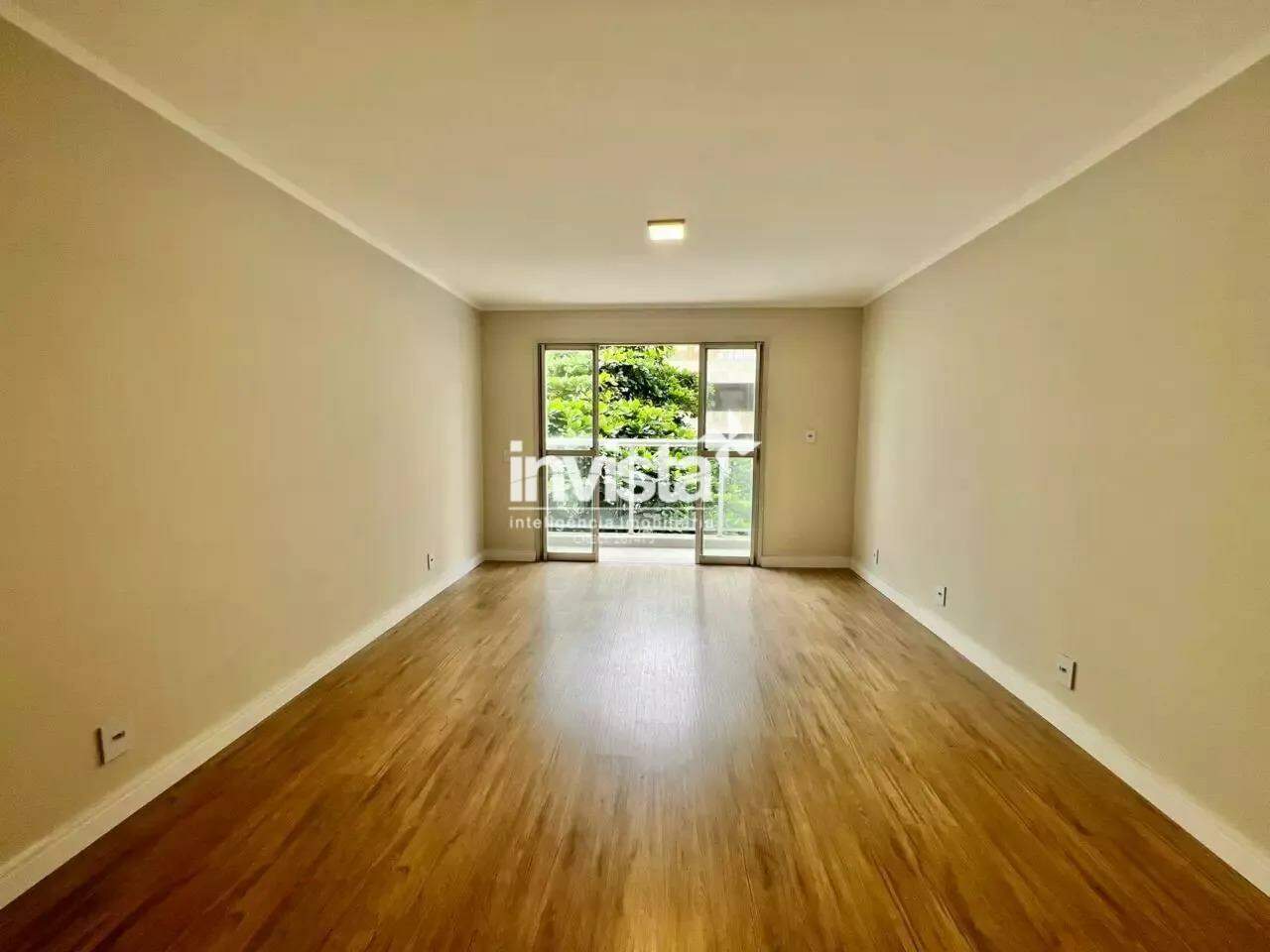 C&oacute;digo: 43629 R$ 7.500,00 Apartamento para alugar em Santos-SP no bairro Boqueir&atilde;o, com 3 dormit&oacute;rios e 110m&sup2; 110 m&sup2; 3 quartos 2 vagas - Santos