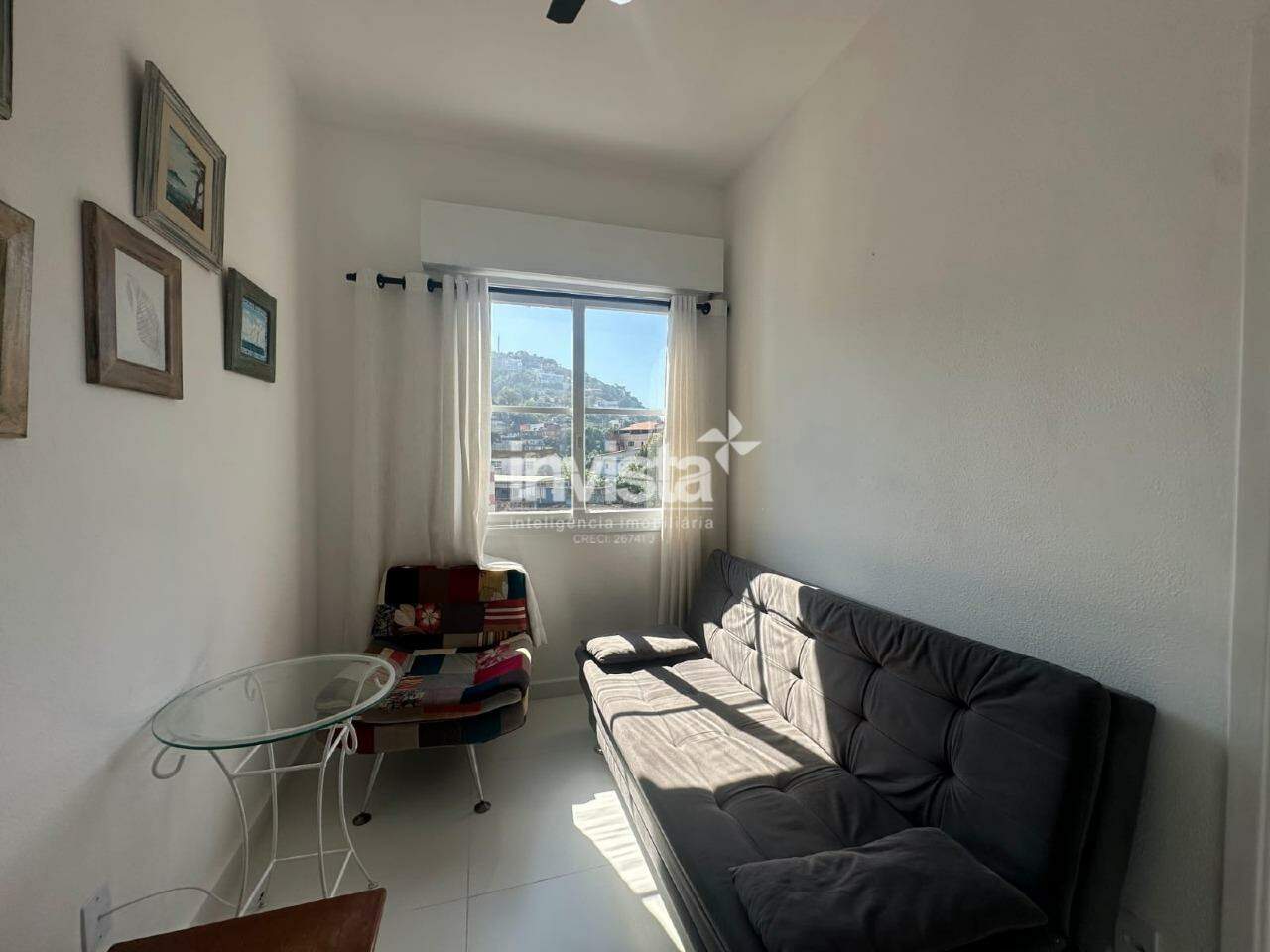 C&oacute;digo: 43650 R$ 2.500,00 Apartamento para alugar em Santos-SP no bairro Jos&eacute; Menino, com 1 dormit&oacute;rio e 49m&sup2; 49 m&sup2; 1 quarto 1 vaga - Santos