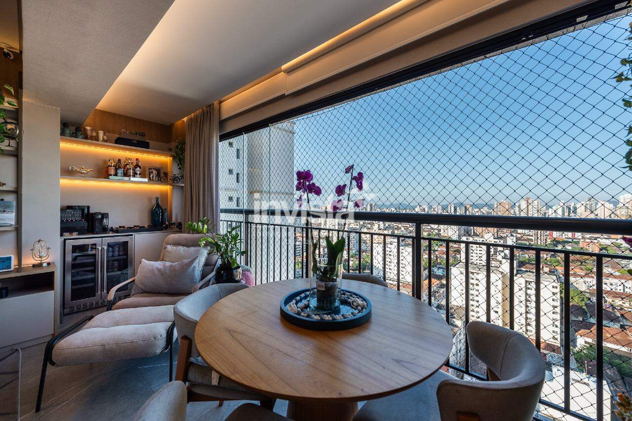 Apartamento &agrave; venda no bairro Marap&eacute; - Santos