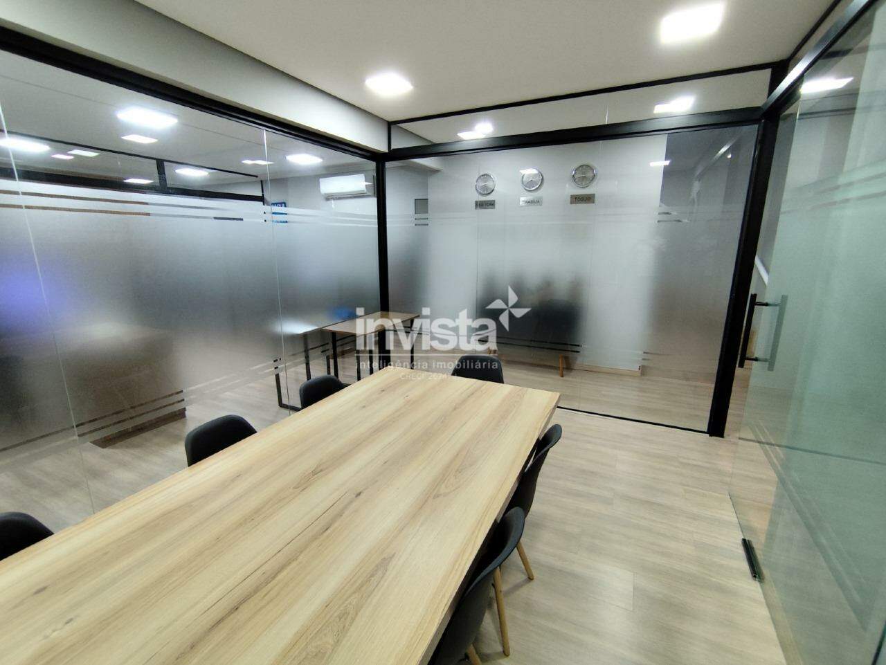 Sala Comercial Duplex de Alto Padr&atilde;o com 254 m&sup2; na Vila Mathias - Santos