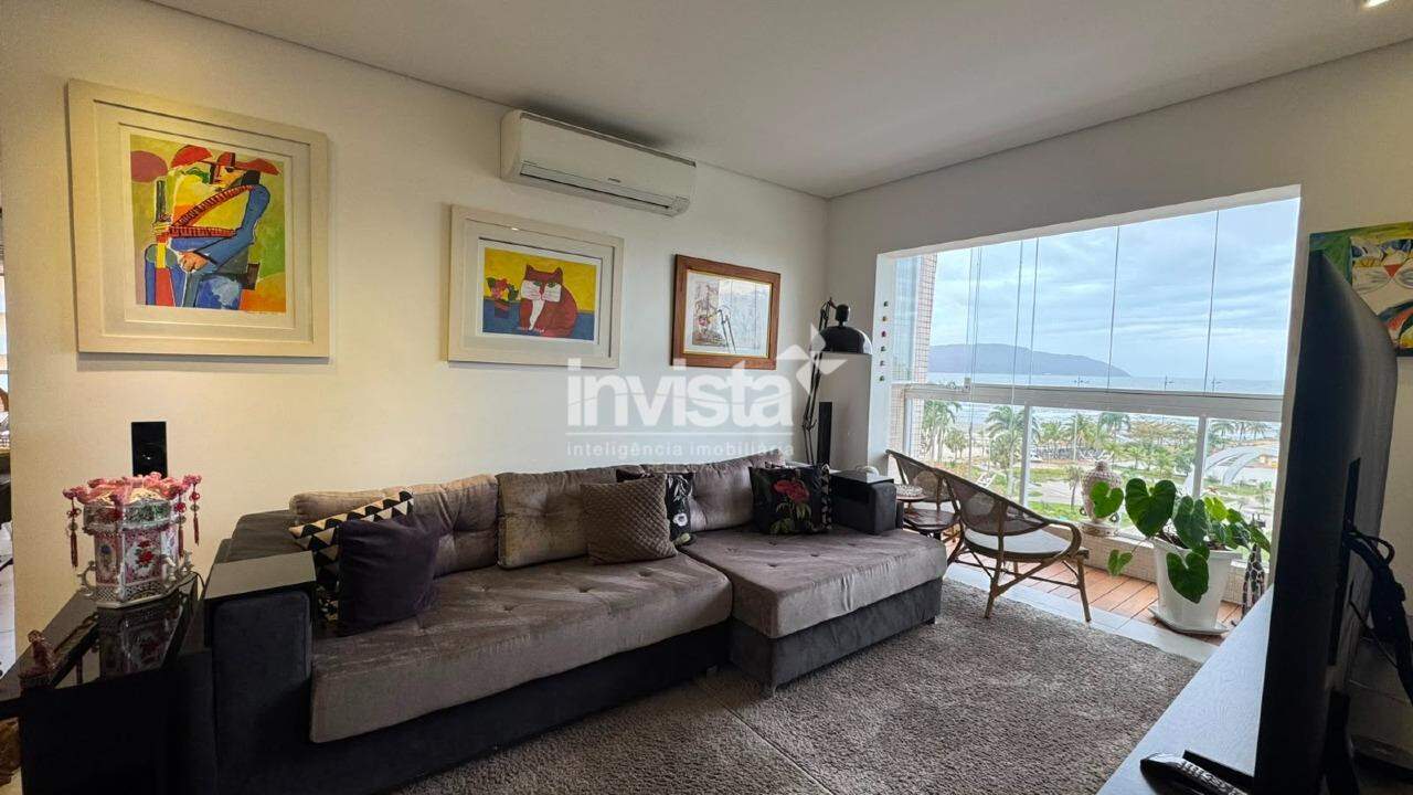 C&oacute;digo: 43684 R$ 12.000,00 Apartamento para alugar em Santos-SP no bairro Jos&eacute; Menino, com 4 dormit&oacute;rios e 160m&sup2; 160 m&sup2; 4 quartos 2 vagas - Santos