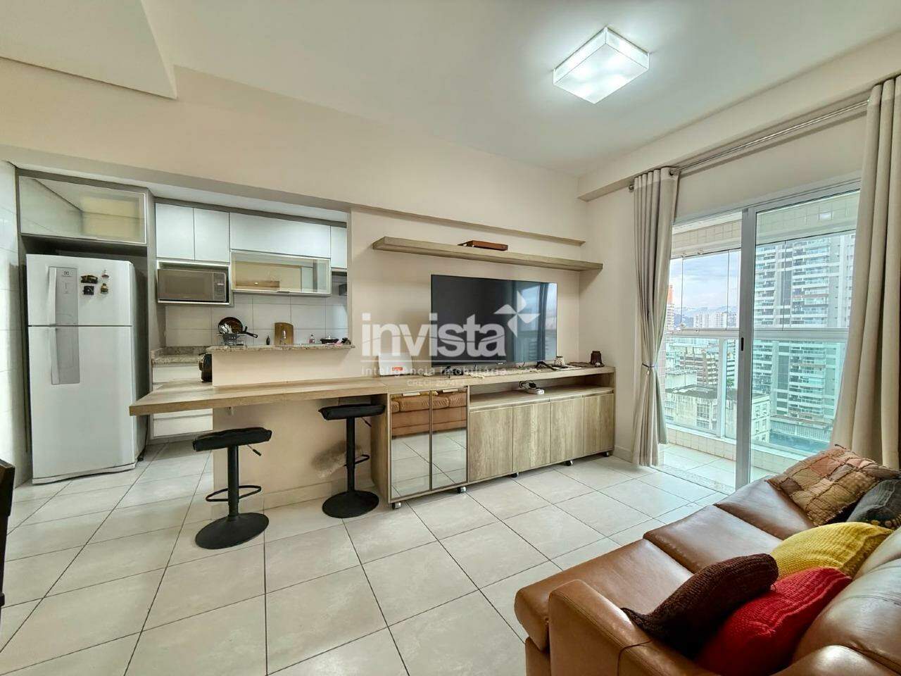 C&oacute;digo: 43697 R$ 1.290.000,00 Apartamento &agrave; venda em Santos-SP no bairro Gonzaga, com 2 dormit&oacute;rios e 79m&sup2; 79 m&sup2; 2 quartos 1 vaga - Santos