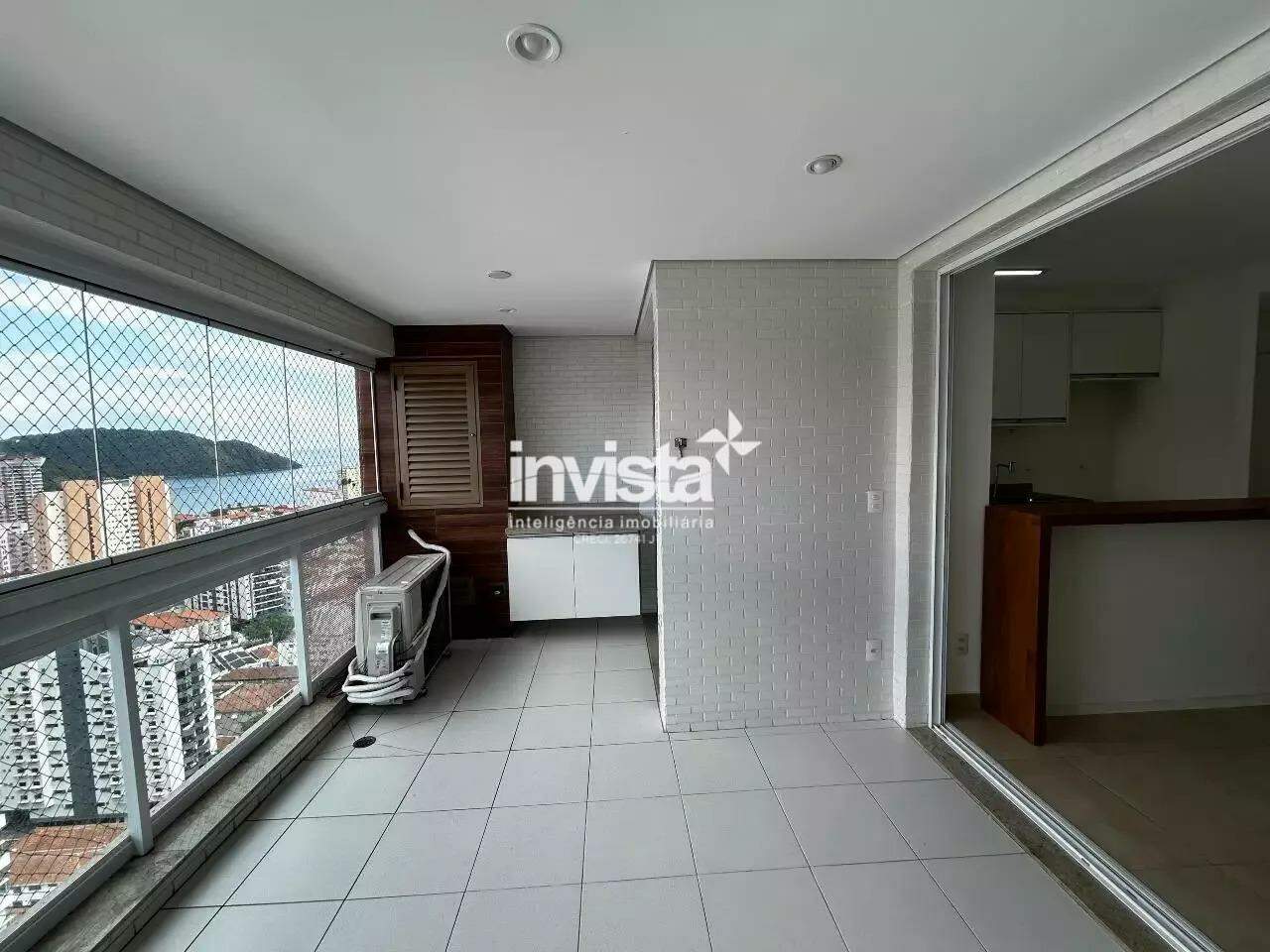 Apartamento para aluguel no bairro Ponta da Praia - Santos
