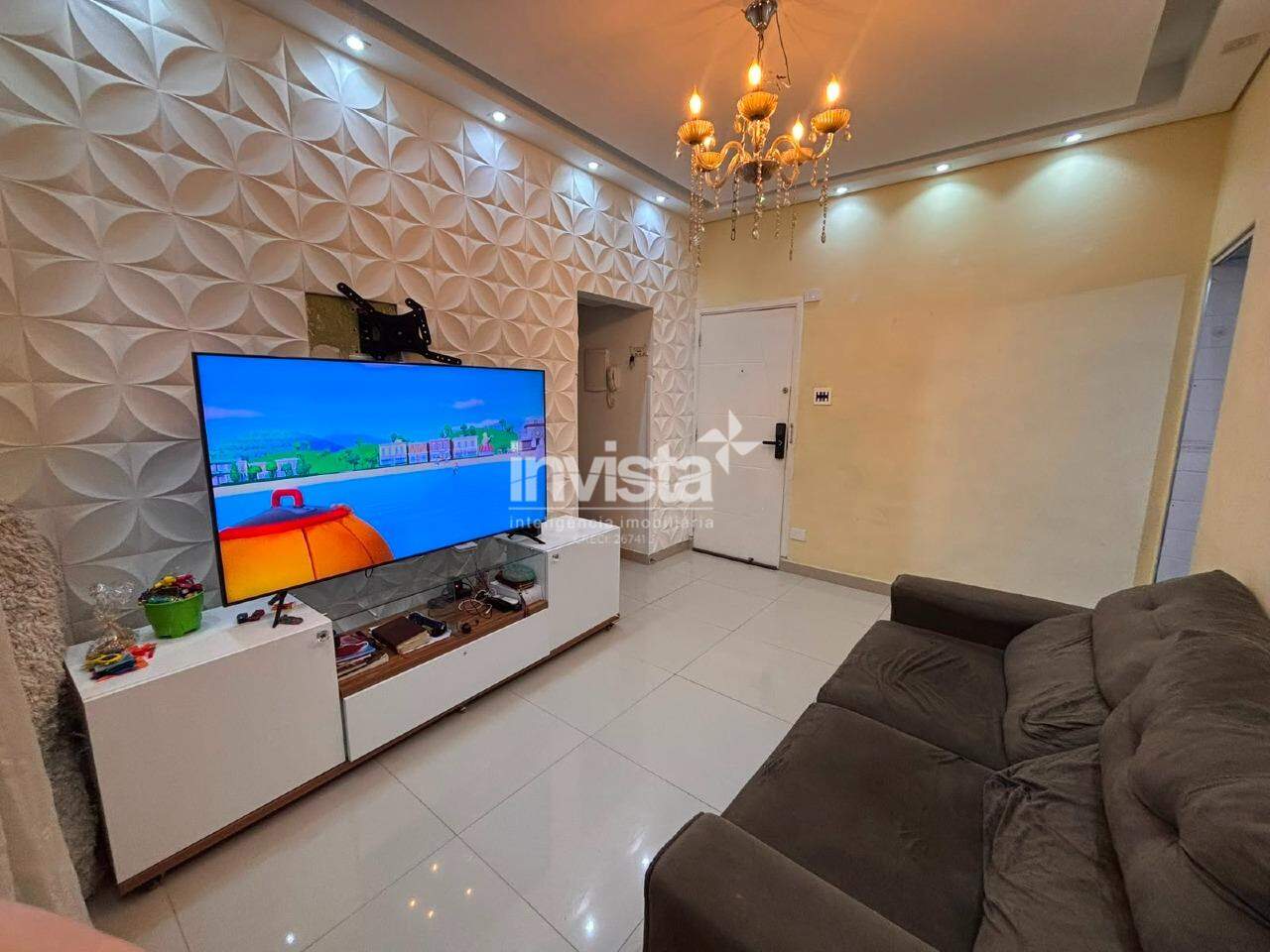 C&oacute;digo: 43714 R$ 280.000,00 Apartamento &agrave; venda em Santos-SP no bairro Encruzilhada, com 1 dormit&oacute;rio e 44m&sup2; 44 m&sup2; 1 quarto 1 vaga - Santos
