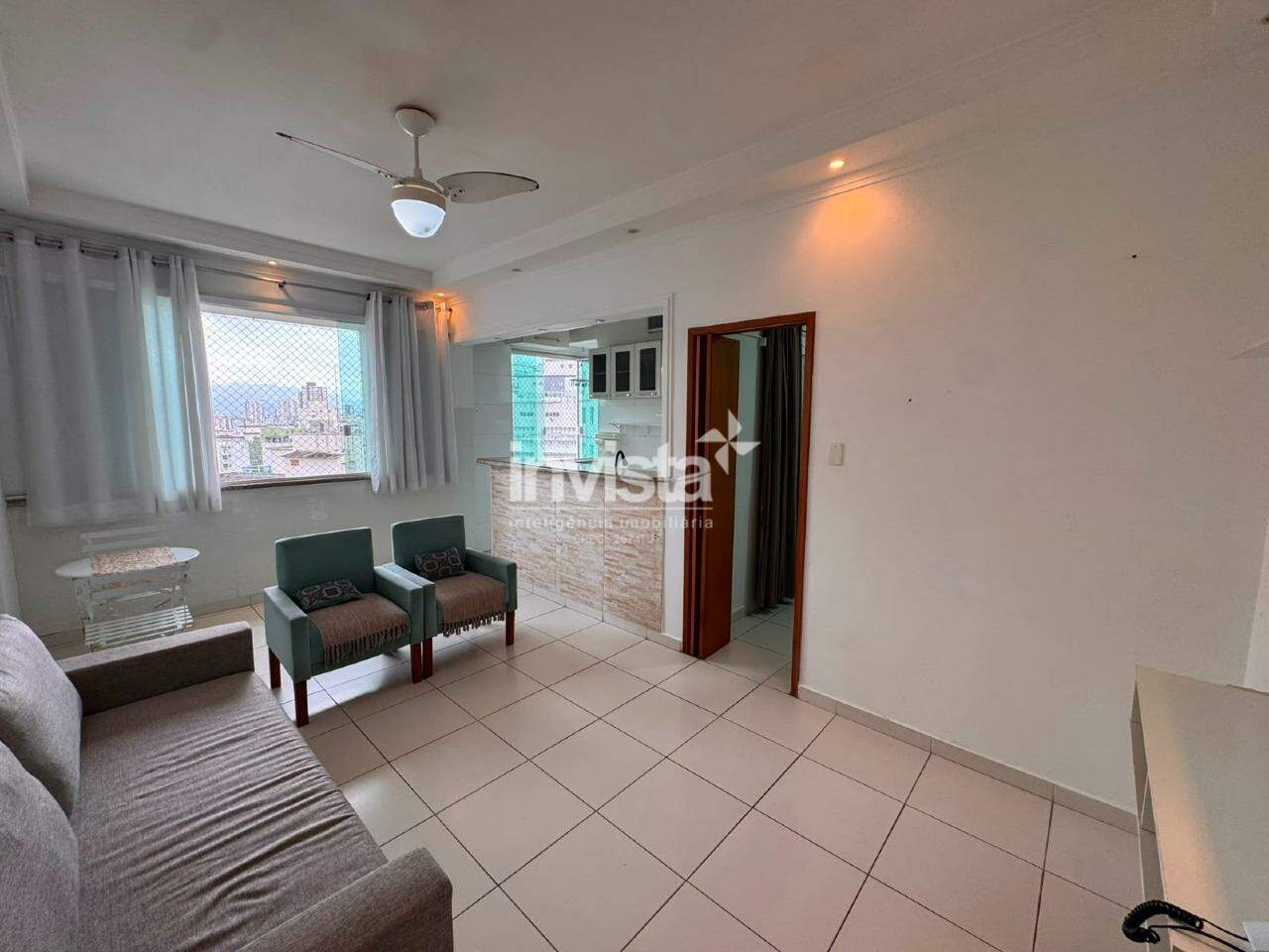 C&oacute;digo: 43716 R$ 470.000,00 Apartamento &agrave; venda em Santos-SP no bairro Jos&eacute; Menino, com 1 dormit&oacute;rio e 49m&sup2; 49 m&sup2; 1 quarto 1 vaga - Santos