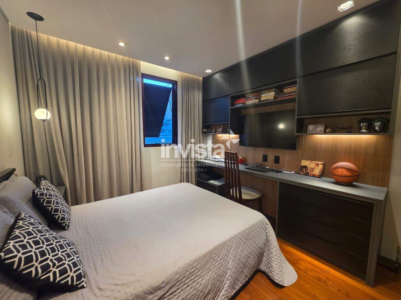 Apartamento &agrave; venda no bairro Gonzaga - Santos