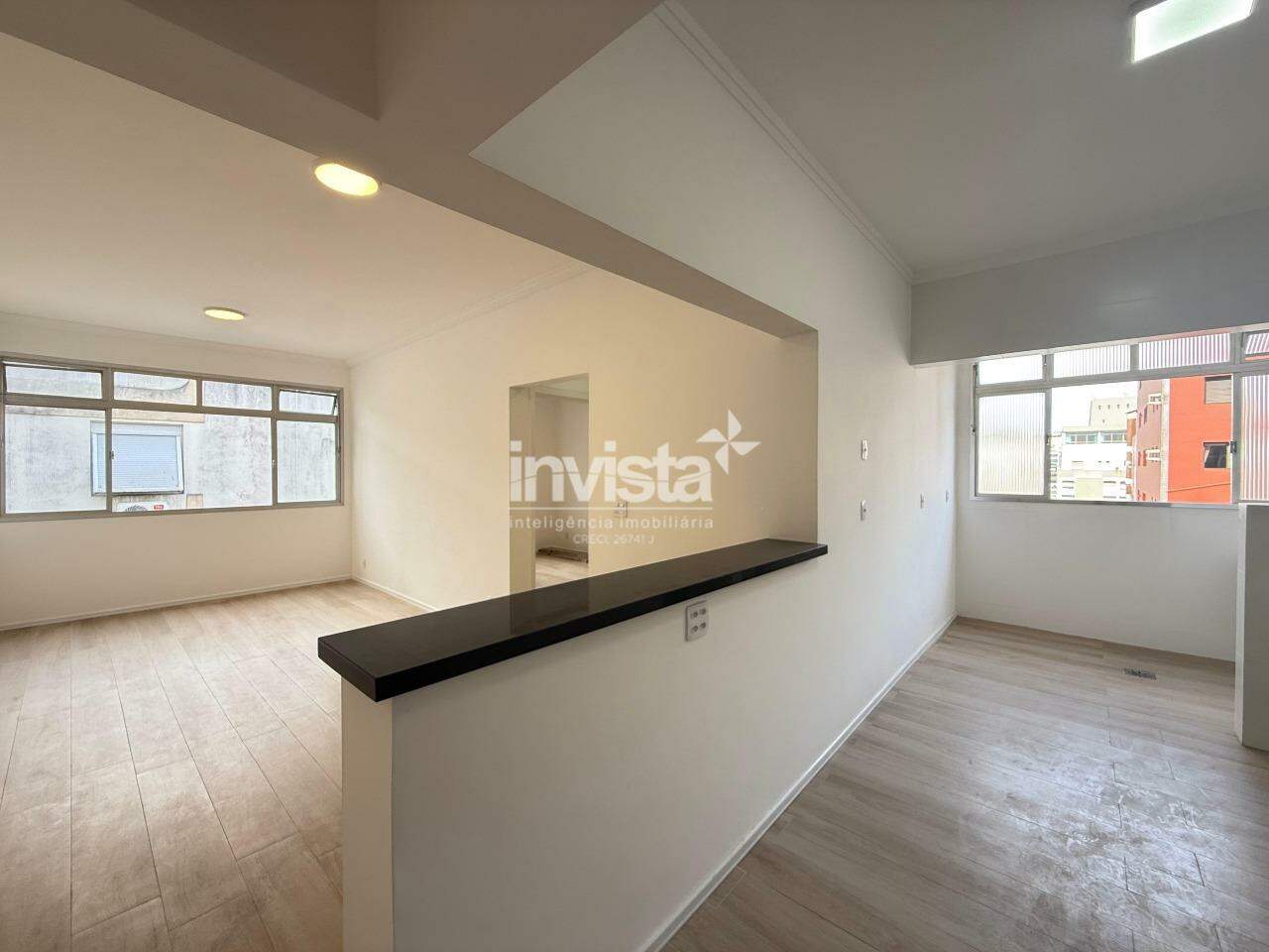 C&oacute;digo: 43729 R$ 3.500,00 Apartamento para alugar em Santos-SP no bairro Boqueir&atilde;o, com 1 dormit&oacute;rio e 69m&sup2; 69 m&sup2; 1 quarto 1 vaga - Santos