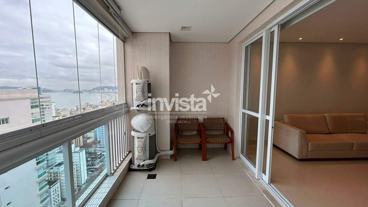 Apartamento para aluguel no bairro Aparecida - Santos