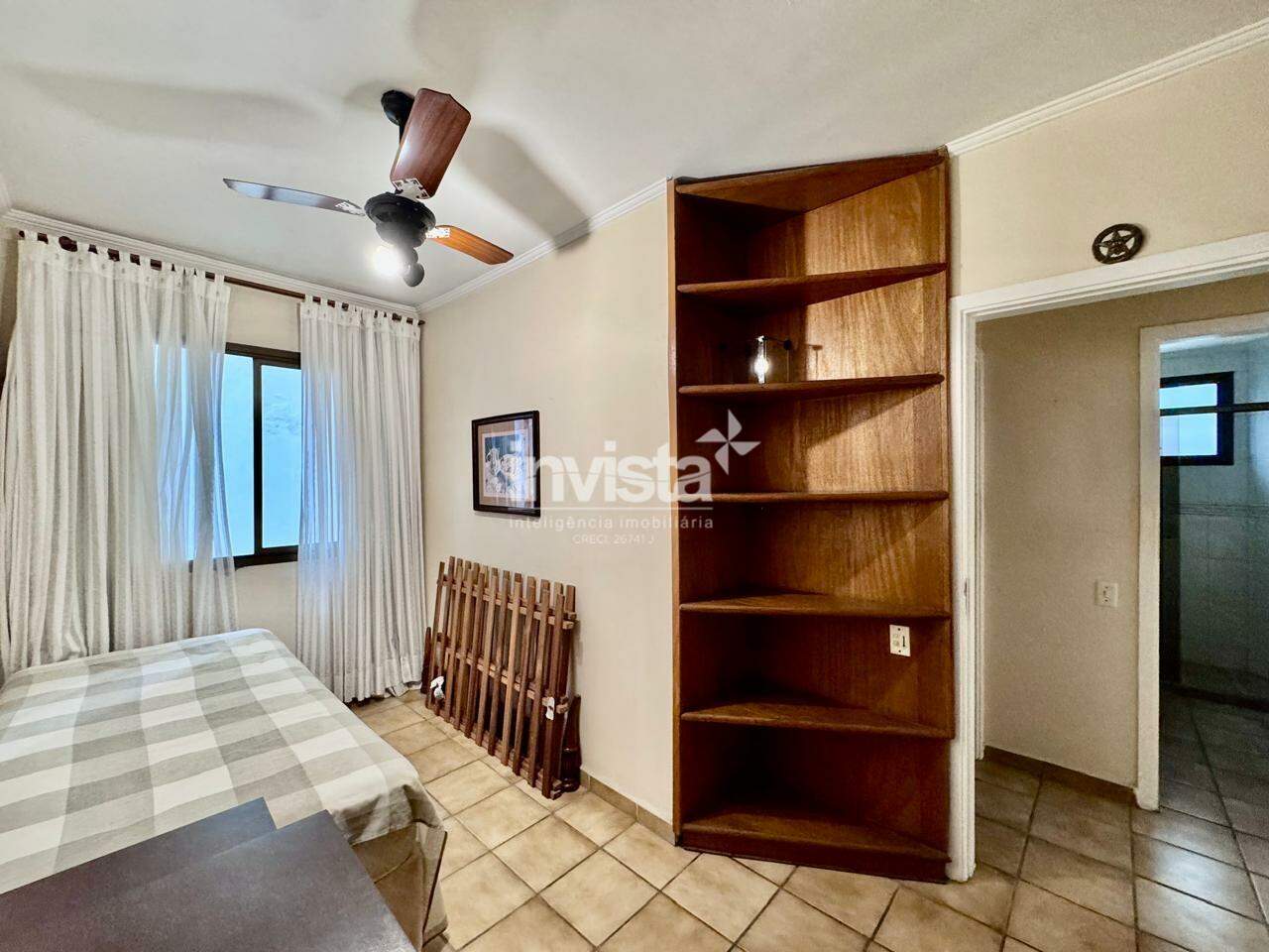 Apartamento para aluguel no bairro Gonzaga - Santos