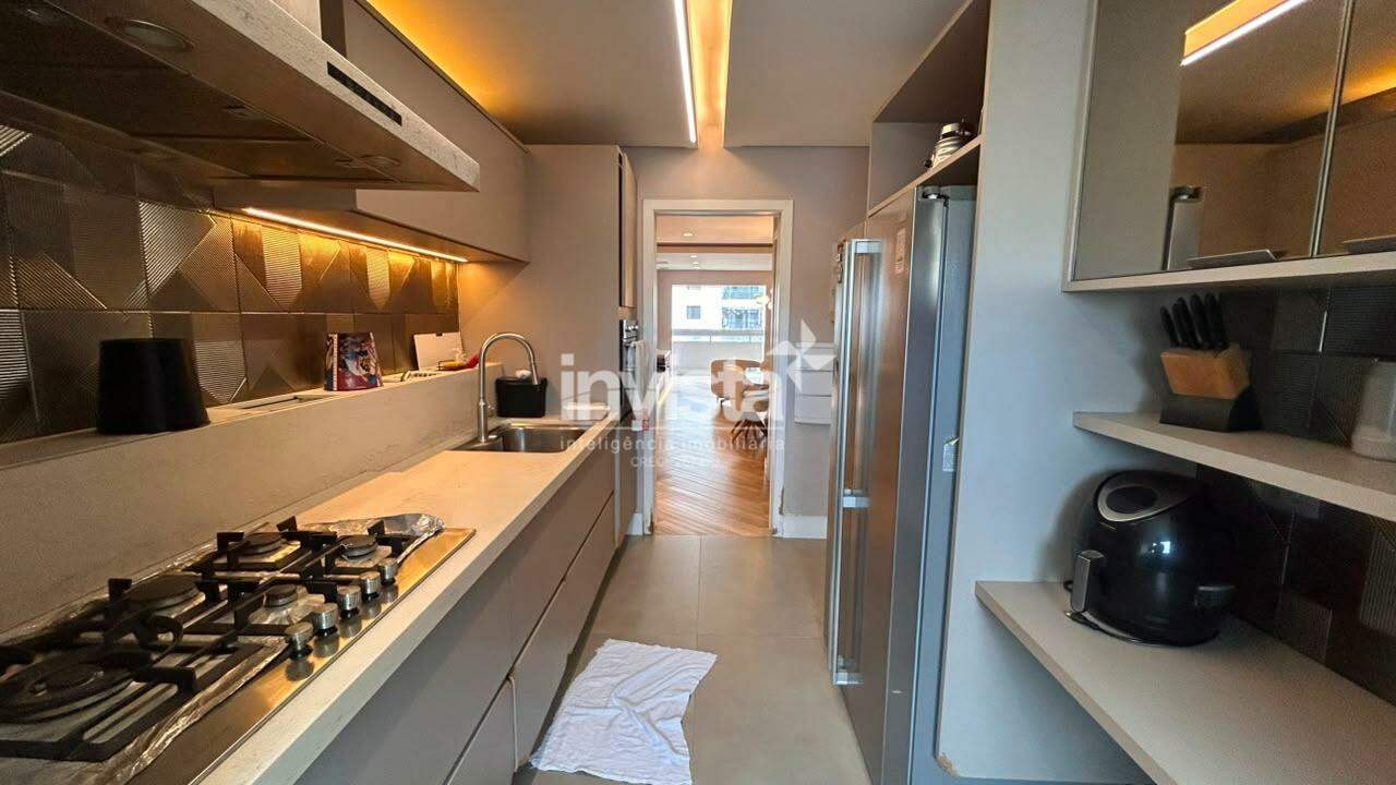 Apartamento para aluguel no bairro Aparecida - Santos