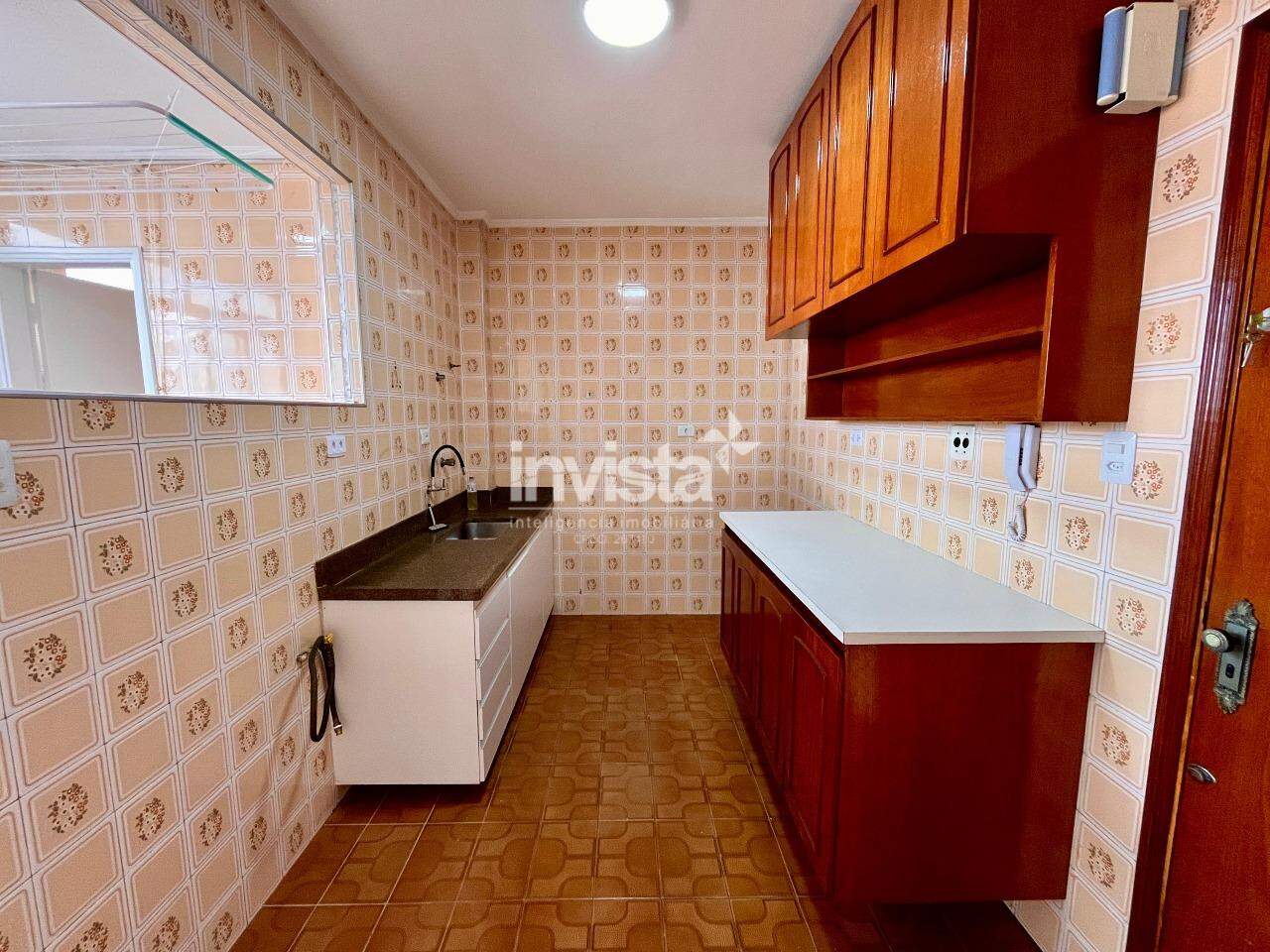 Apartamento para aluguel no bairro Aparecida - Santos