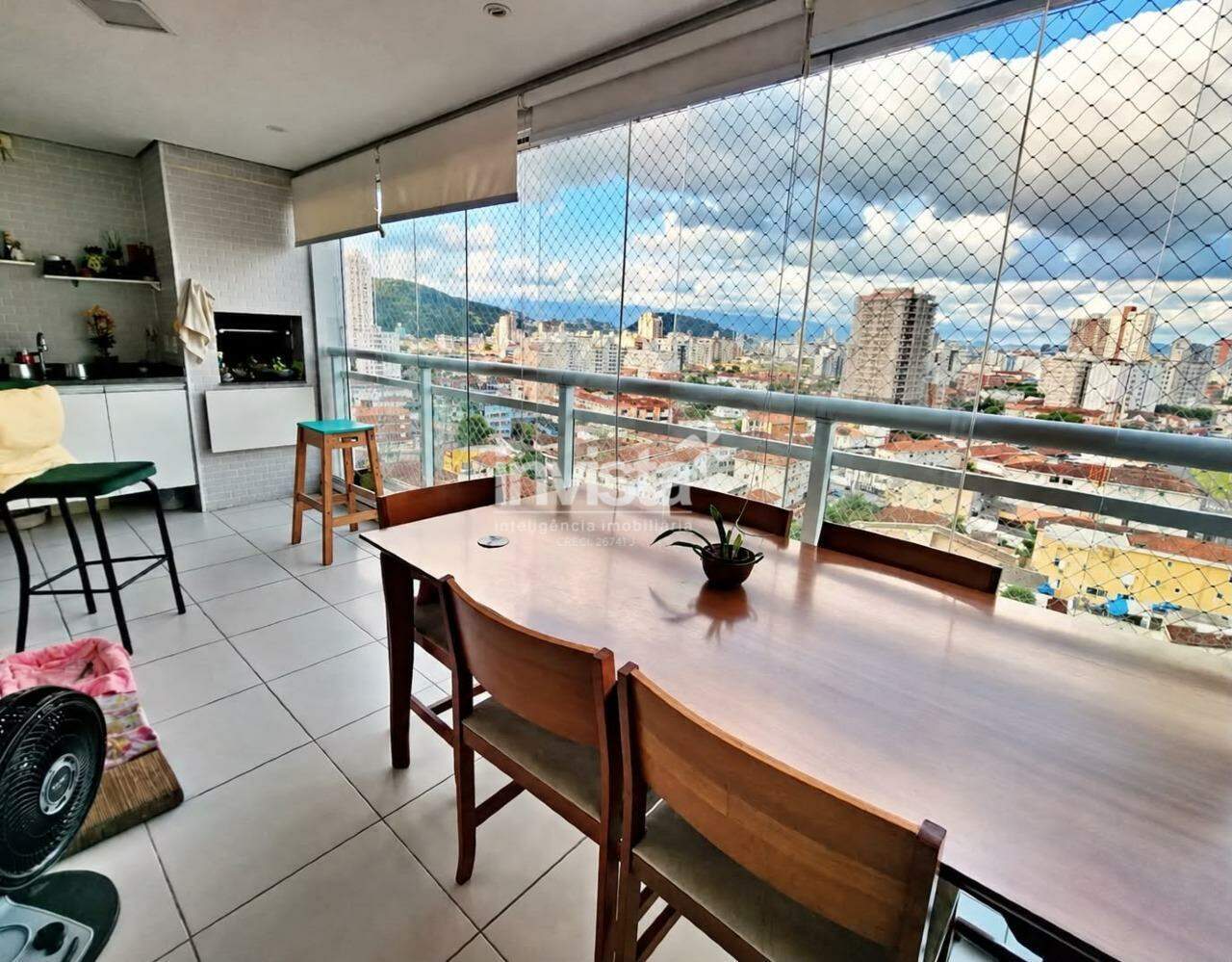 C&oacute;digo: 43766 R$ 1.420.000,00 Apartamento &agrave; venda em Santos-SP no bairro Marap&eacute;, com 4 dormit&oacute;rios e 132m&sup2; 132 m&sup2; 4 quartos 2 vagas - Santos