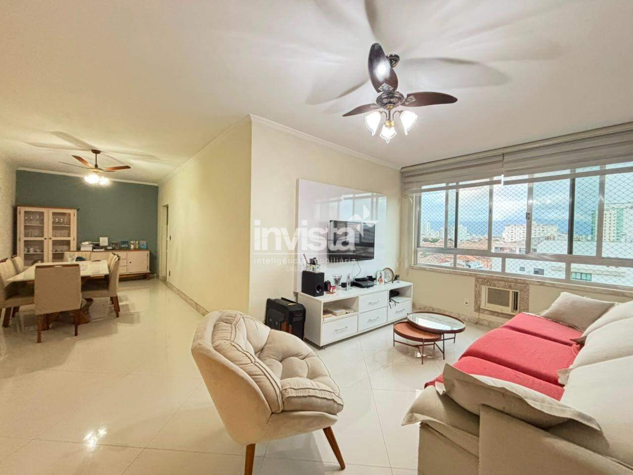 C&oacute;digo: 43769 R$ 1.500.000,00 Apartamento &agrave; venda em Santos-SP no bairro Embar&eacute;, com 3 dormit&oacute;rios e 146m&sup2; 146 m&sup2; 3 quartos 1 vaga - Santos