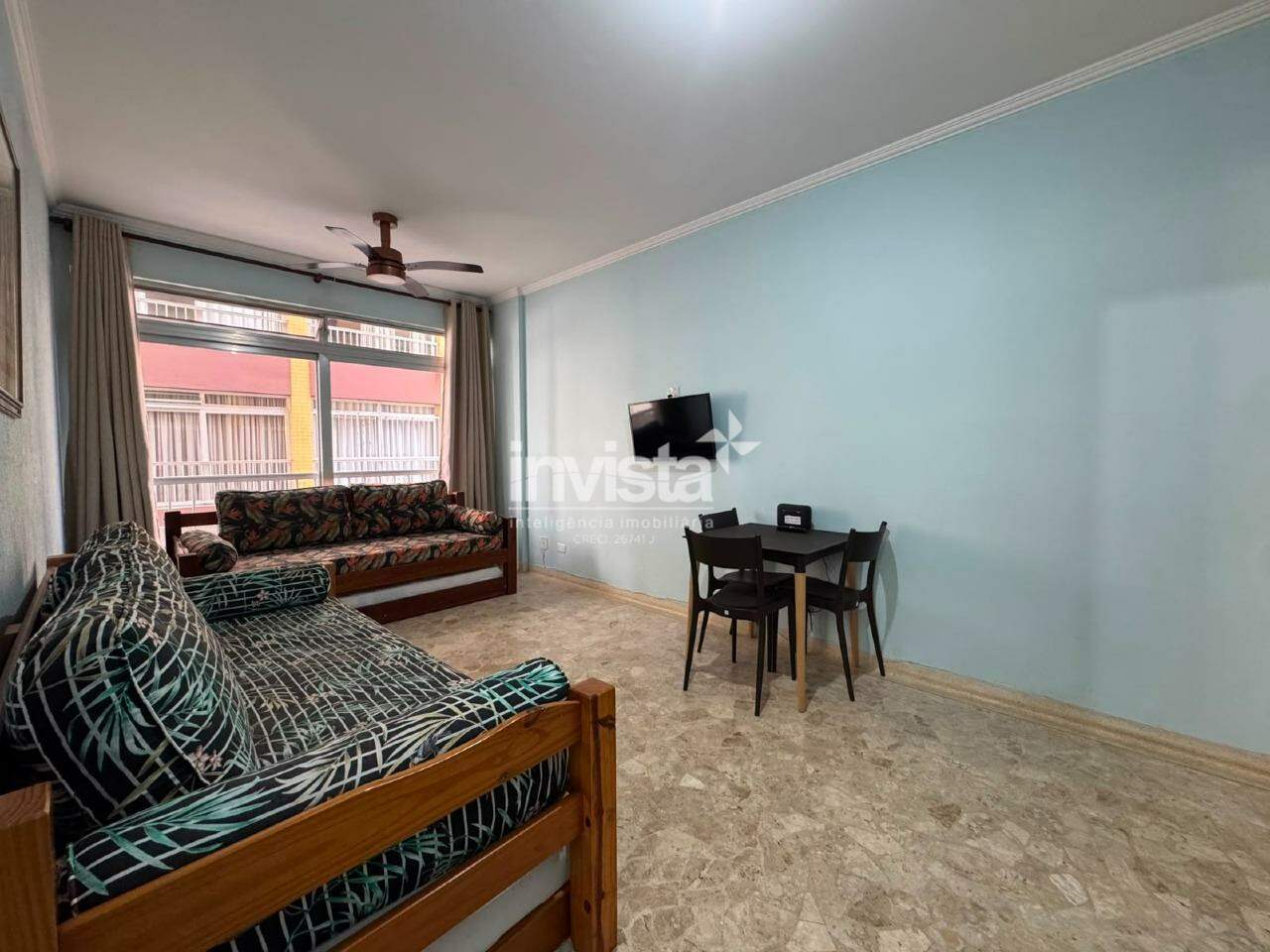 C&oacute;digo: 43770 R$ 4.500,00 Apartamento para alugar em Santos-SP no bairro Gonzaga, com 2 dormit&oacute;rios e 83m&sup2; 83 m&sup2; 2 quartos 1 vaga - Santos