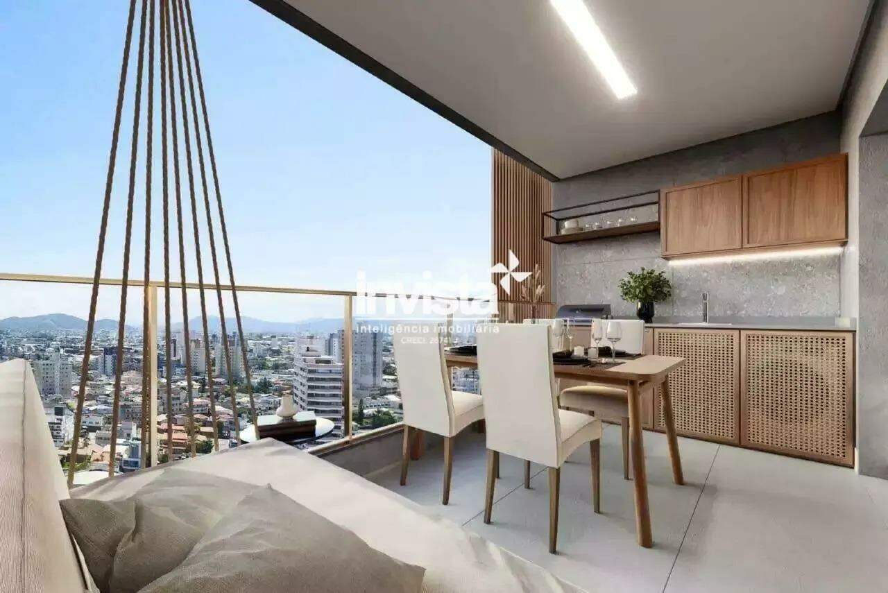 C&oacute;digo: 43775 R$ 850.000,00 Apartamento &agrave; venda em Santos-SP no bairro Ponta da Praia, com 1 dormit&oacute;rio e 59m&sup2; 59 m&sup2; 1 quarto 1 vaga - Santos