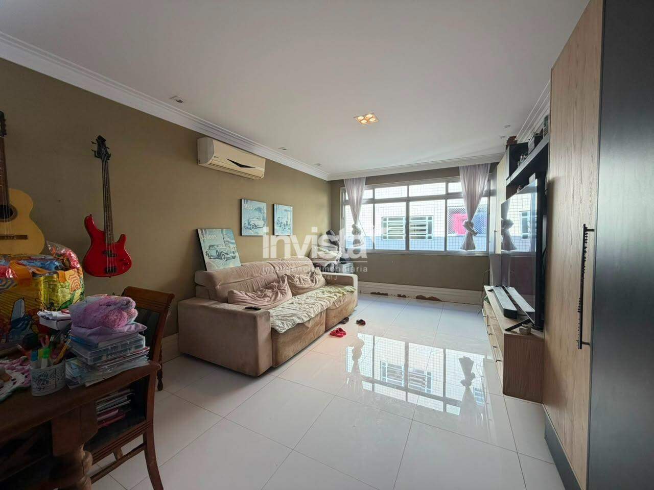 C&oacute;digo: 43781 R$ 800.000,00 Apartamento &agrave; venda em Santos-SP no bairro Gonzaga, com 2 dormit&oacute;rios e 105m&sup2; 105 m&sup2; 2 quartos 1 vaga - Santos