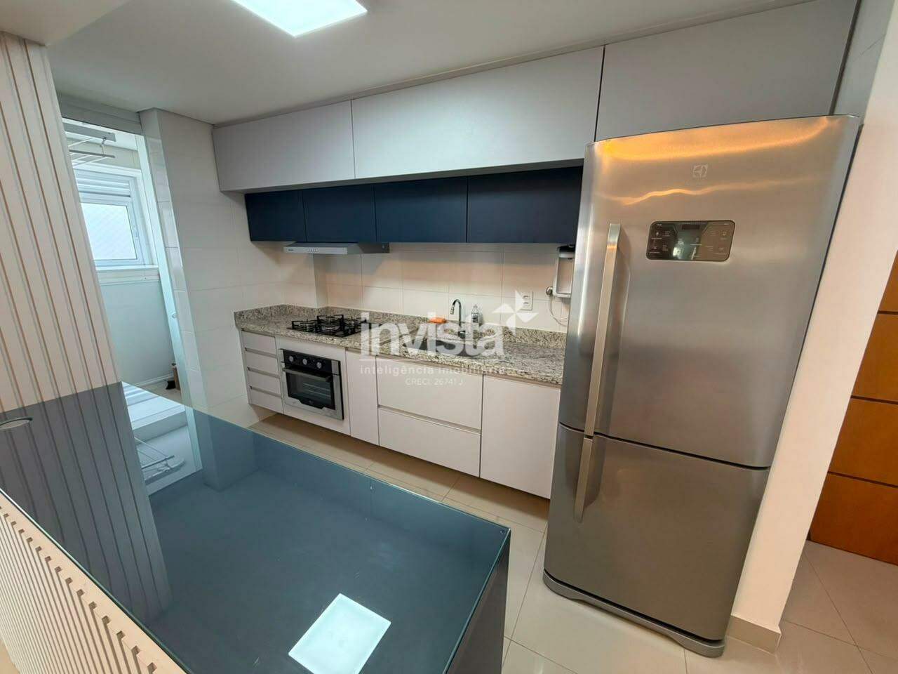 Apartamento para aluguel no bairro Embar&eacute; - Santos